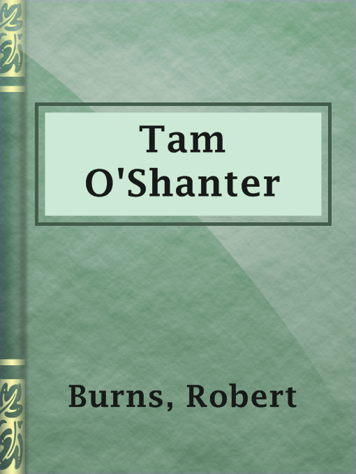 Cover image for Tam O'Shanter